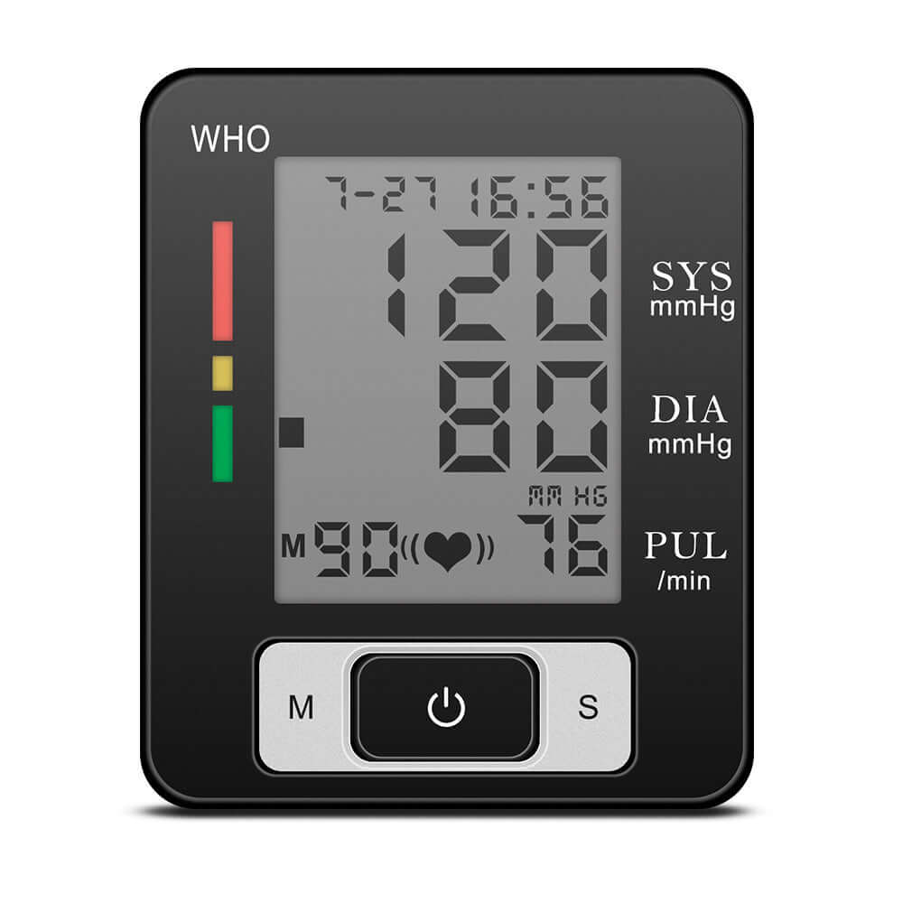 Nutrivibe Household Blood Pressure Monitor provides accurate, simple, and convenient measurement of blood pressure and pulse rate at home.